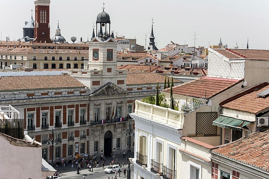 B&B Hotel Madrid Centro Puerta Del Sol Exteriör bild